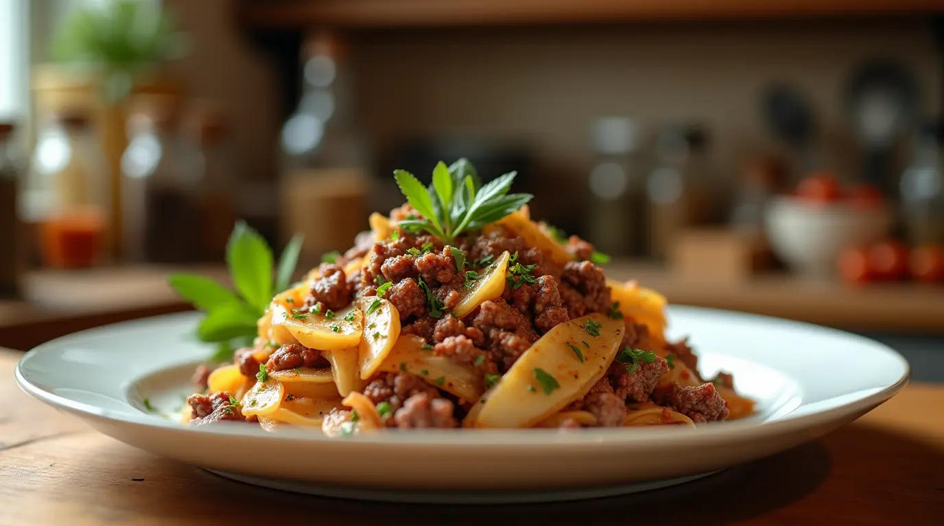 beef and cabbage recipe
