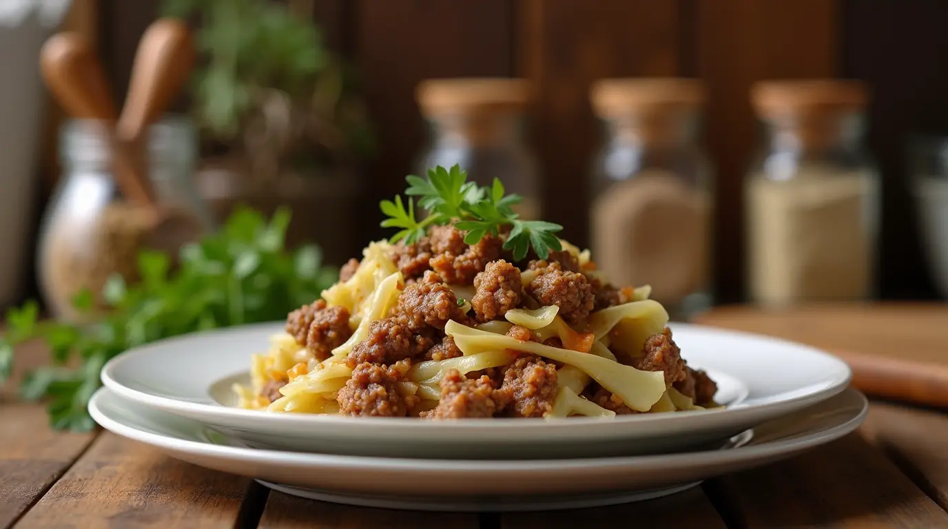 hamburger cabbage recipe